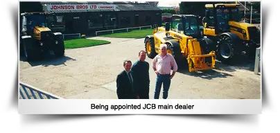 JCB appointed main dealer